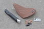 Preview: Bobber Sitz-Kit mit braunem Sitz, Twin Shock